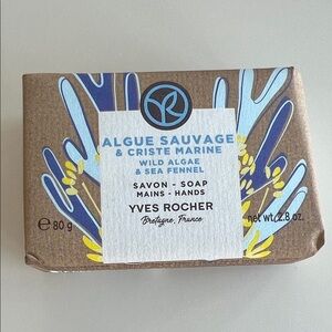 Yves Rocher Wild Algae & Sea Fennel Soap Bar NEW